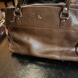Real Leather Tote Bag made by Ashwood